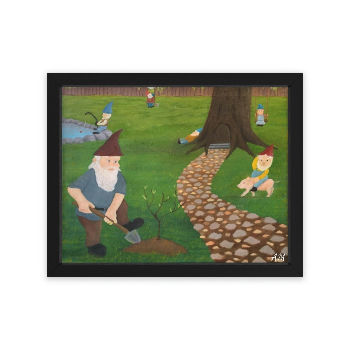 Framed Poster, Horizontal