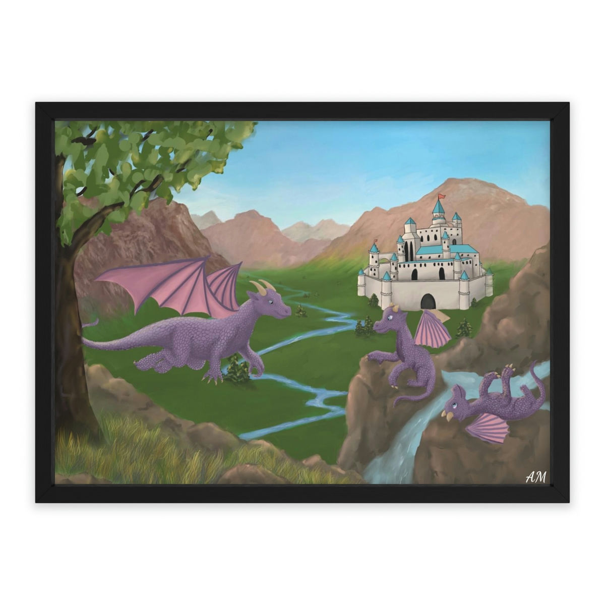 Framed Poster, Horizontal