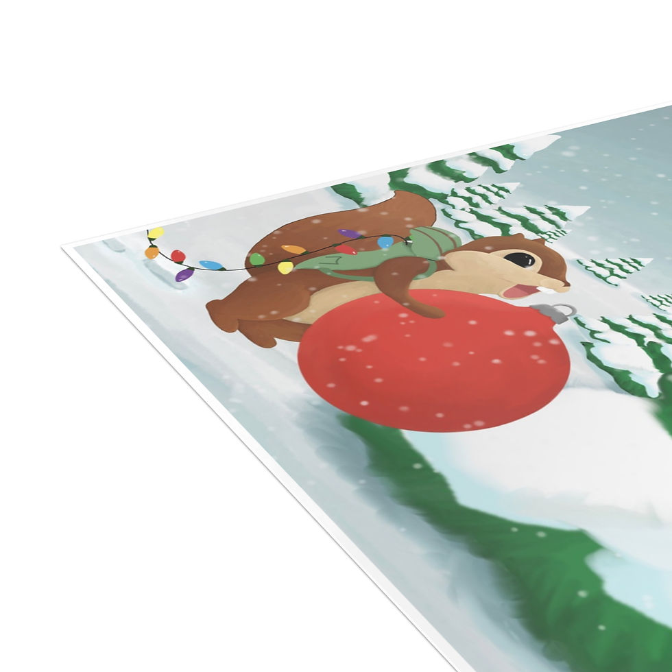 Thumbnail: Postcard Bundles - Squirrel Christmas Tree Adventure Three