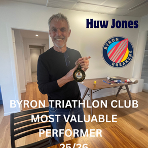 Byron Triathlon Club - Most Valuable Performer