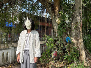 Medium: POSTHUMAN Cyber-animism mask