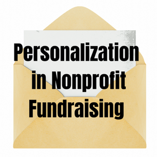 Personalize Fundraising Marketing