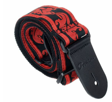 Ovation Signature LEAF Nylongurt BK/RD