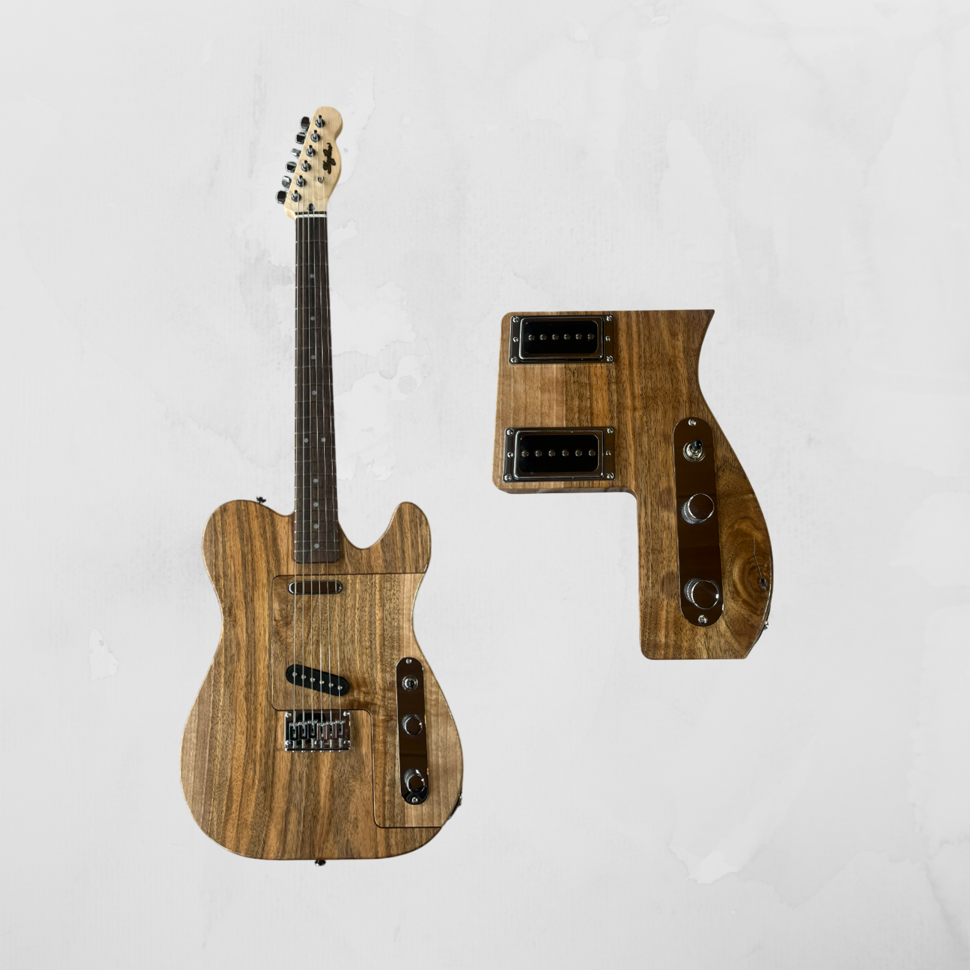 Modulare MagTone Guitars Classic-T Telecaster Style Guitar with P90 Pickup Module