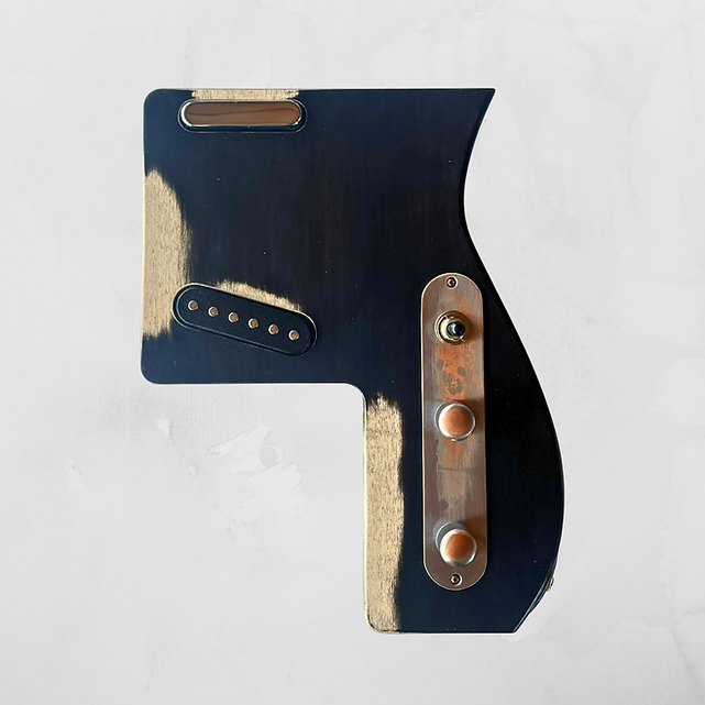 MagTone Black Relic Twang King Singlecoil Tonabnehmer Modul für Telecaster