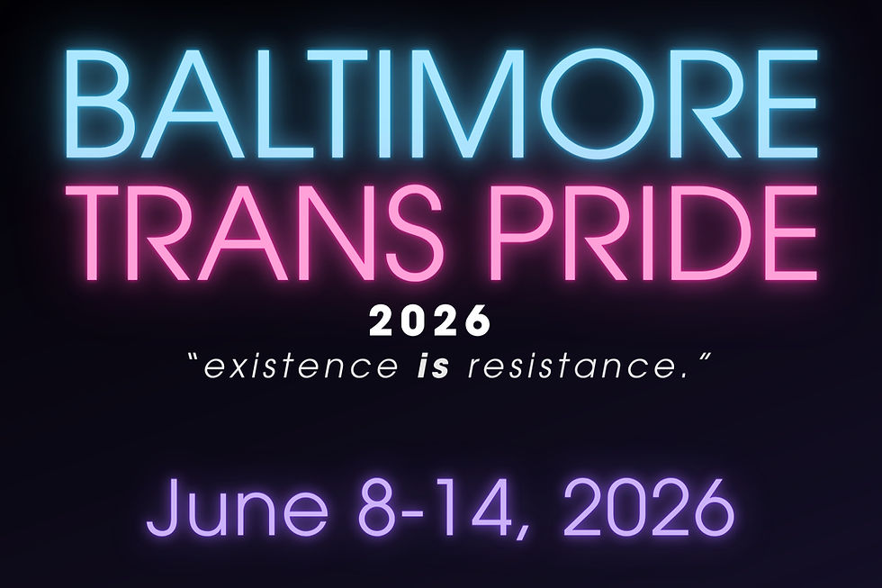 Baltimore Trans Pride 2026