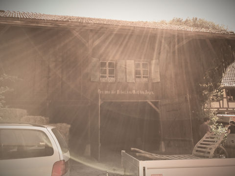 Abriss Schopf, Neubau Mehrfamilienhaus
