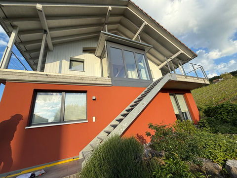 Planung Projektierung und Umsetzung Anbau Treppenhaus