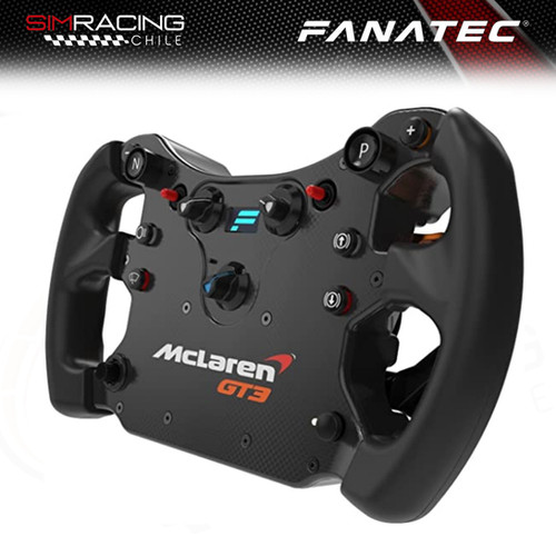 Fanatec CSL Elite McLaren GT3 V2 Volante Aro Simulador fanatec-csl-elite-mclaren-gt3-v2-volante-aro-simulador