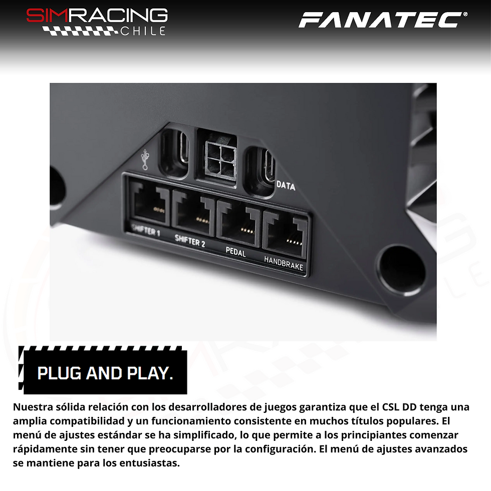 Miniatura: Fanatec CSL DD QR2 5Nm | Base Motor Direct Drive
