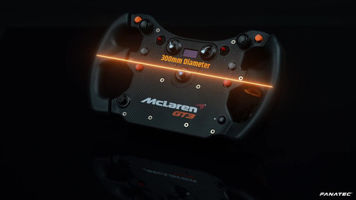 Fanatec CSL Elite Steering Wheel McLaren GT3 V2 | QR2 Volante