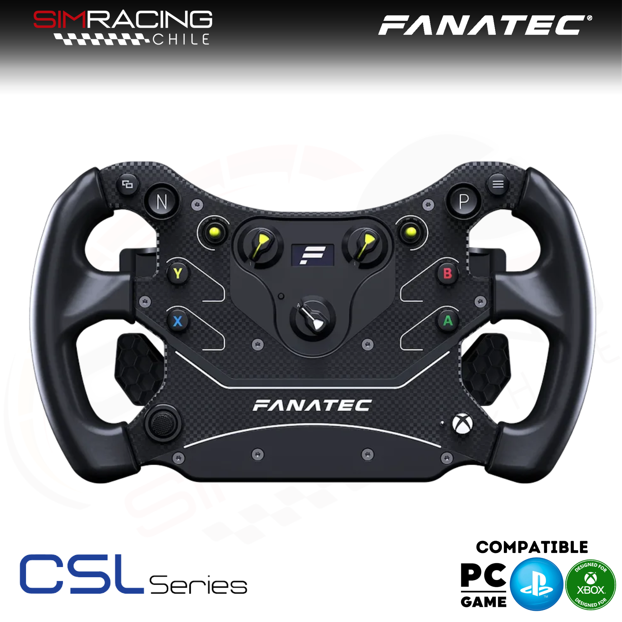 Fanatec CSL Steering Wheel GT3 | Volante GT3 para Xbox y PC