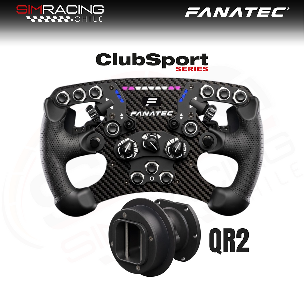 Miniatura: Fanatec ClubSport Steering Wheel Formula V2.5 | QR2 Volante | Aro F1