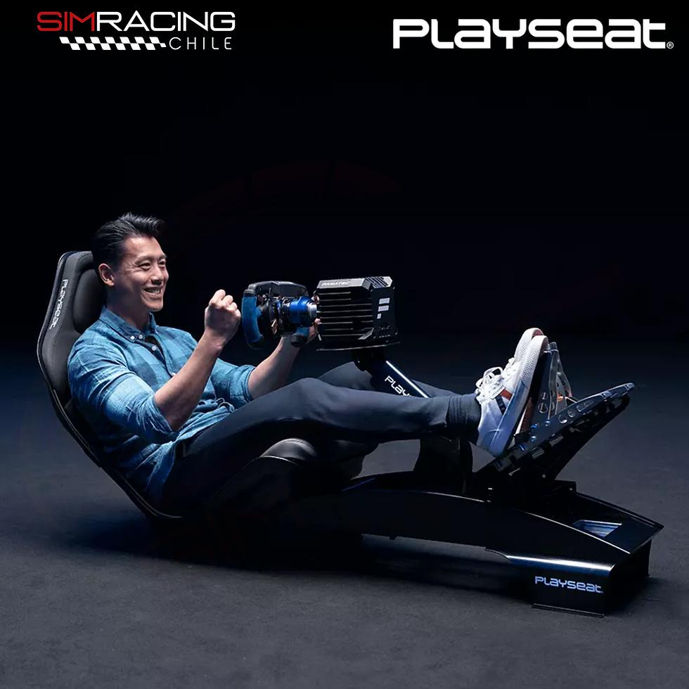 Miniatura: Estructura Playseat Formula Black con soporte de volante ajustable