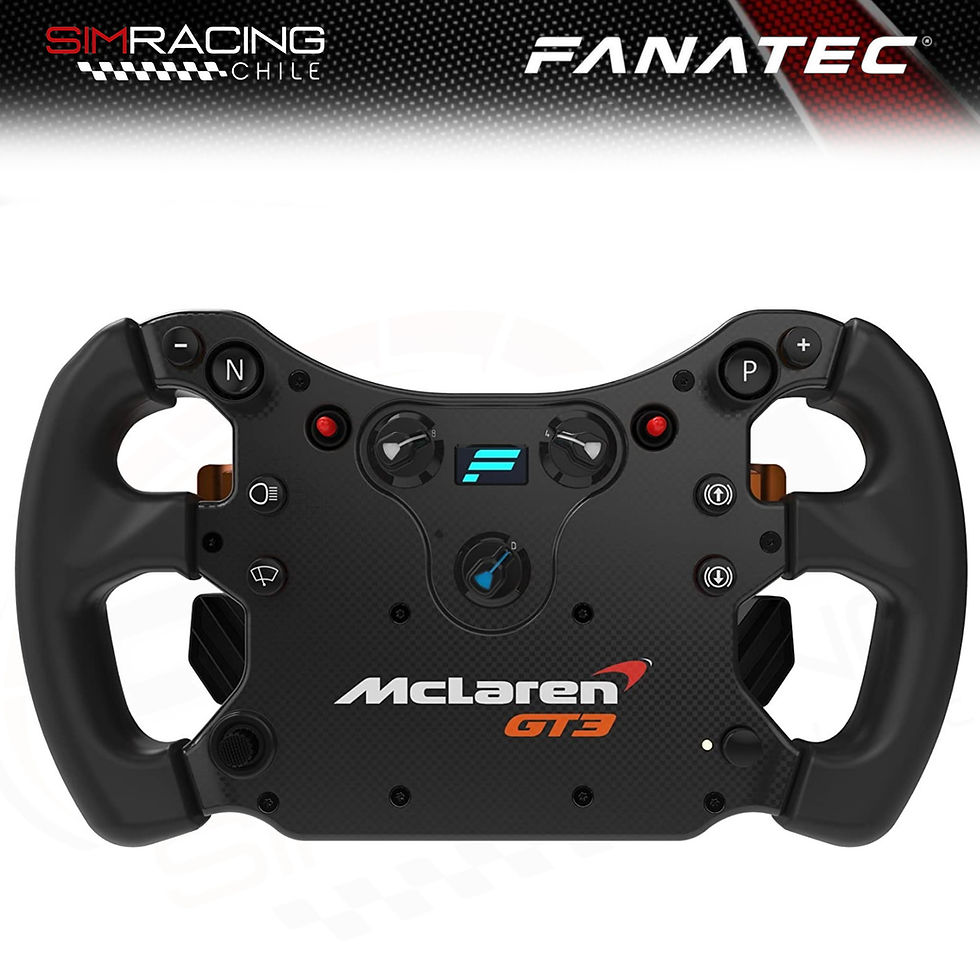 Miniatura: Fanatec CSL Elite Steering Wheel McLaren GT3 V2 | QR2 Volante | Aro | Simulador