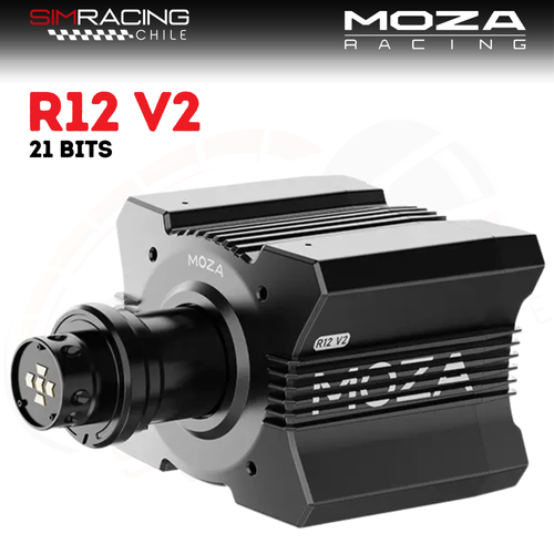 Moza R12 V2 | Base Motor Direct Drive | SimRacing Chile Spa