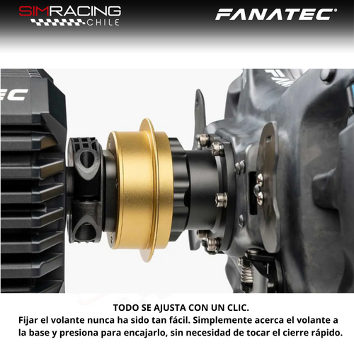 Fanatec CSL DD QR2 8Nm | Base Motor Direct Drive | SimRacing Chile Spa