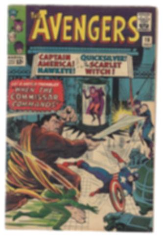 Avengers #18 - FRONT COVER