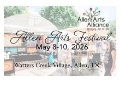 π¦Watters Creek Village - Mother's Day weekend! Allen Arts Festival ππ¨πΆπποΈβ¨