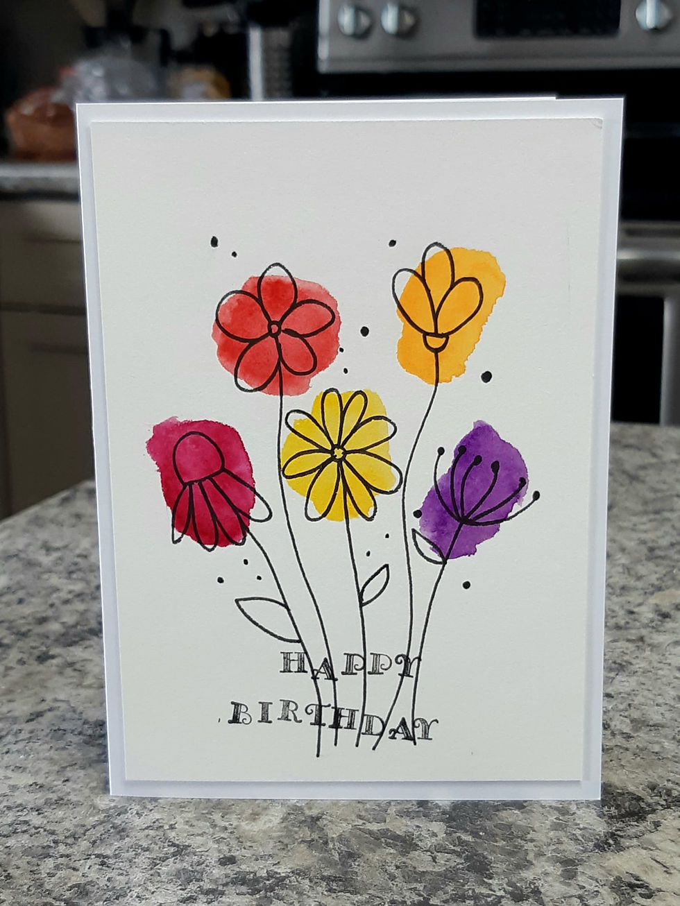 Whimsical Happy Birthday