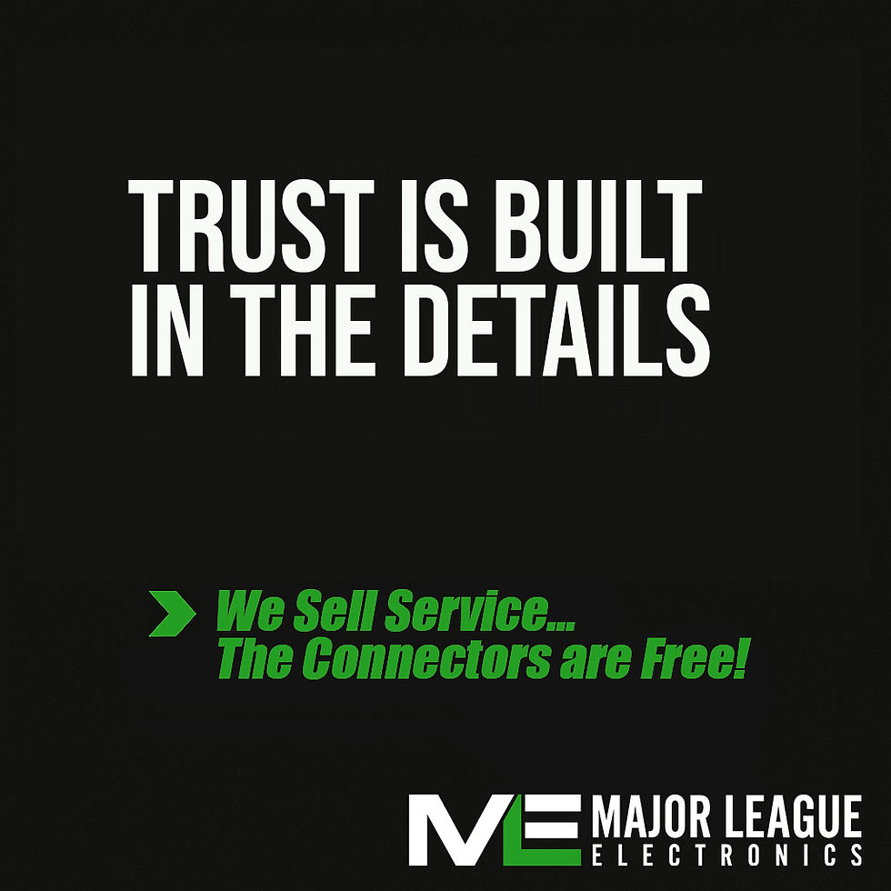 Trust is Built in the Details