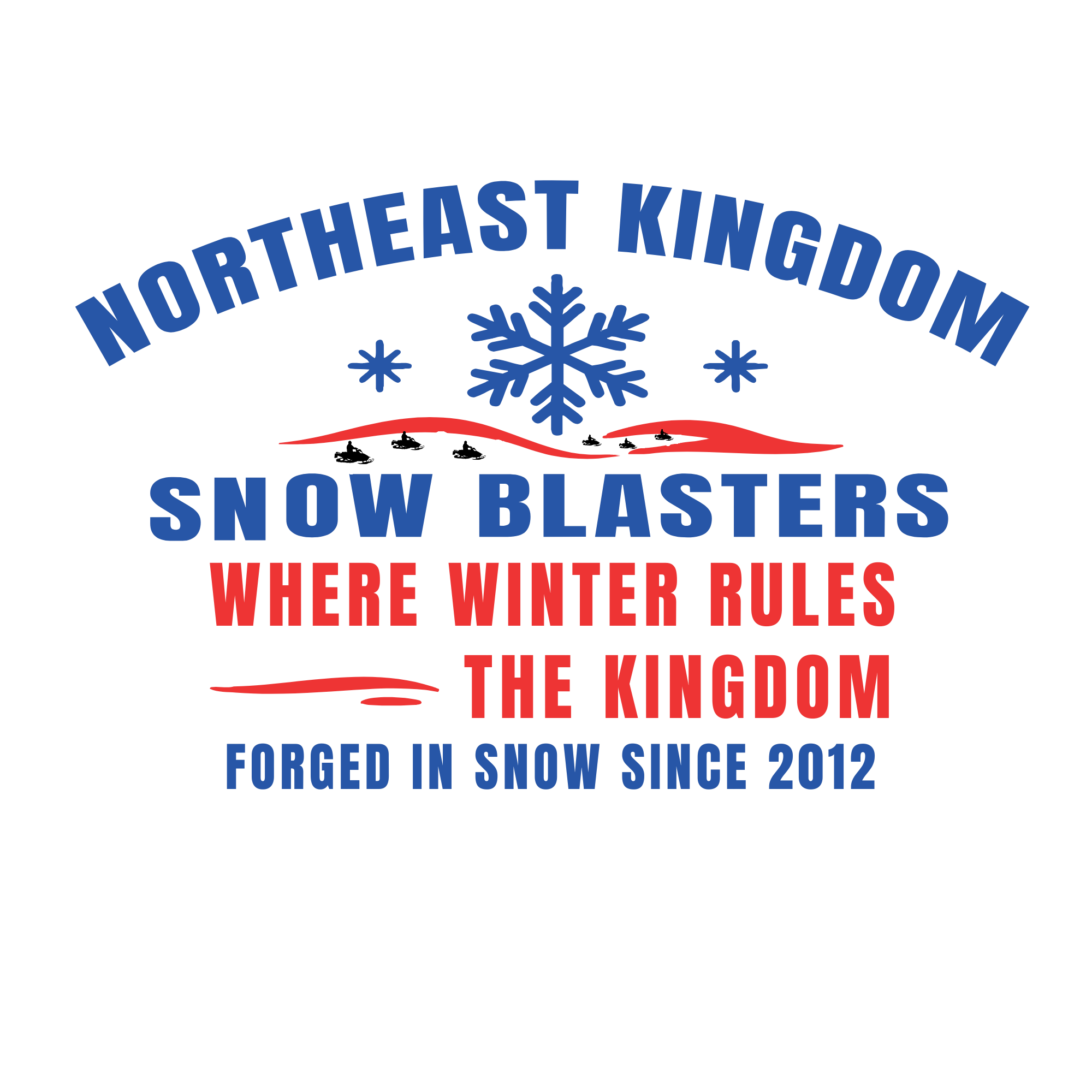 Northeast Kingdom Snow Blasters logo