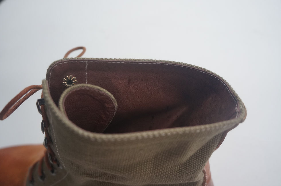 Thumbnail: WW2 German DAK tropical Afrikakorps Heer WH army low boots