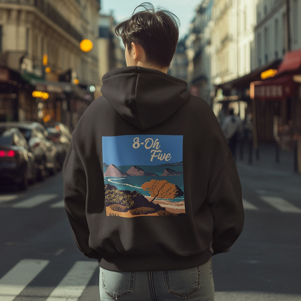 805 Coastal Beauty Hoodie Sweatshirt