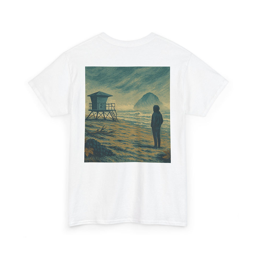 Thumbnail: Lifeguard Cayucos Unisex Heavy Cotton Tee