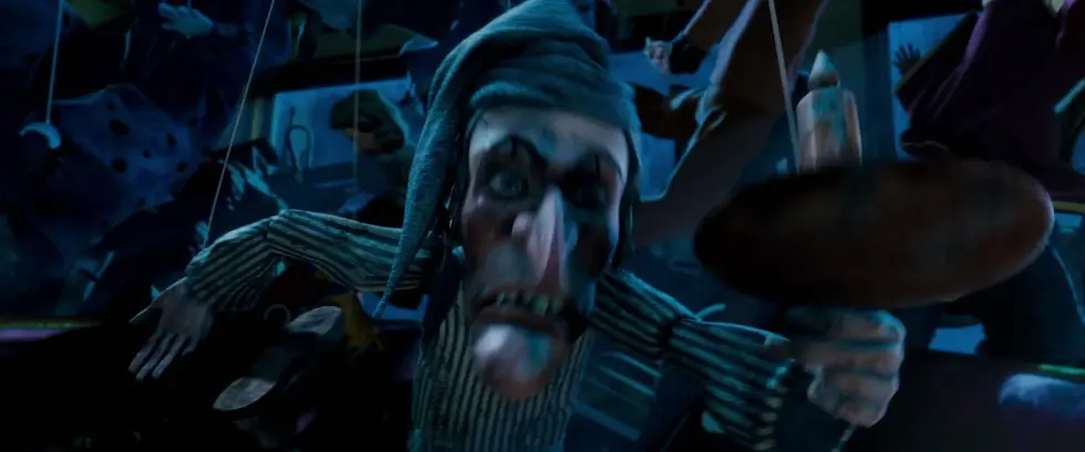 The creepy Scrooge puppet... you're welcome.