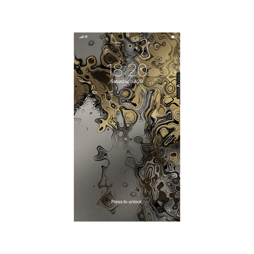 Thumbnail: Nightcall Gold II - Wallpaper for Phone (Limited edition 2)