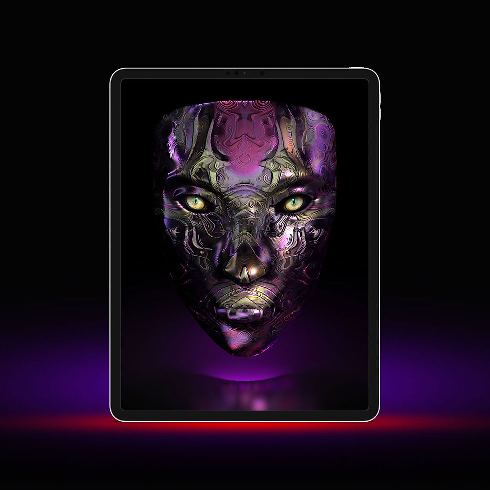 Thumbnail: Atlantean Chaos Mask ID - The Wallpaper (Private)