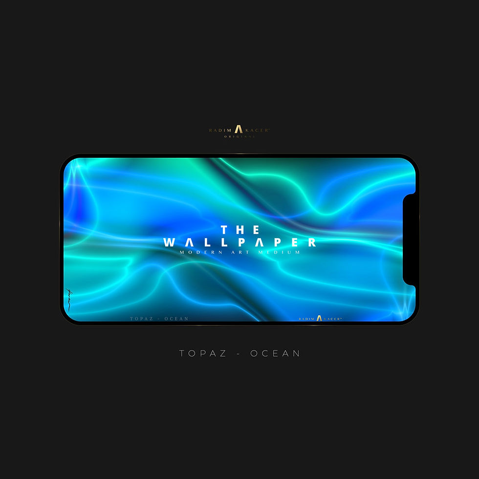 Thumbnail: Topaz - Ocean - The Wallpaper (Limited edition 3 copies)