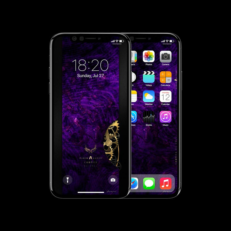 Thumbnail: Cronus K2-201c Gold-Amethyst - The Wallpaper (Limited edition 10 copies)