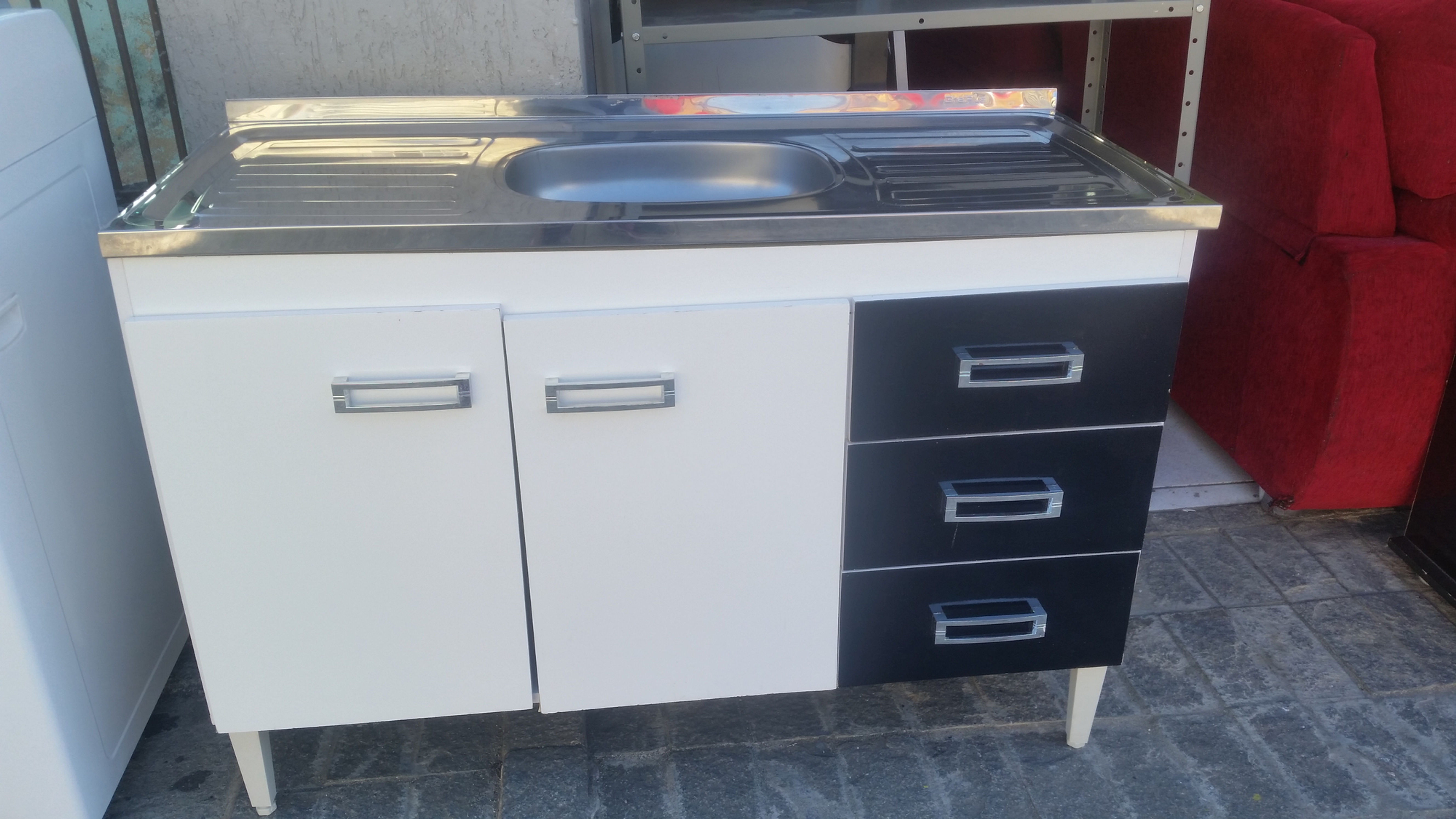 Gabinete c/ pia Inox