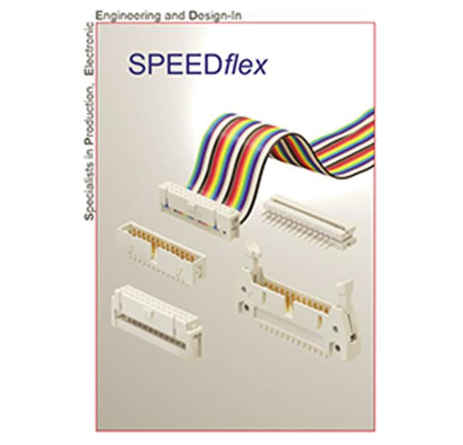 Ribbon cable assemblies with SPEEDflex