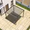 Thumbnail: Shadow 3m x 3m Steel Pergola - Grey