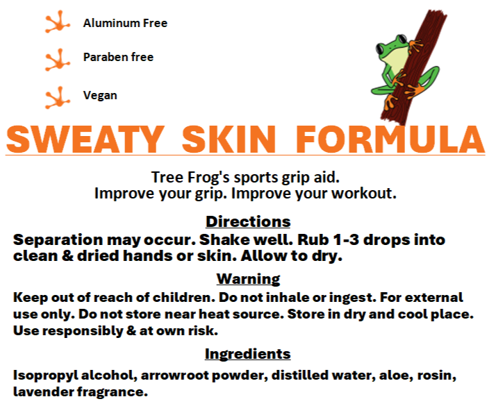 Sweaty Skin Formula - 2oz