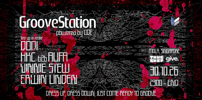 GIVE. X Thugshop presents - GrooveStation (Spooky Edition)