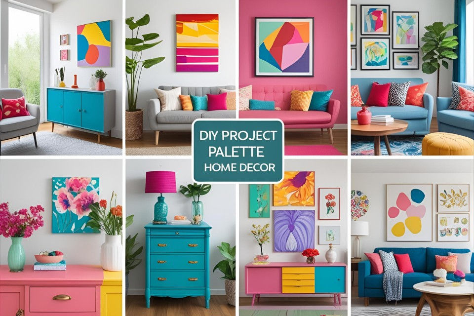DIY Projects Using the Trendy Palette