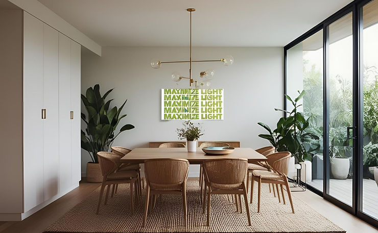 Maximize Natural Light