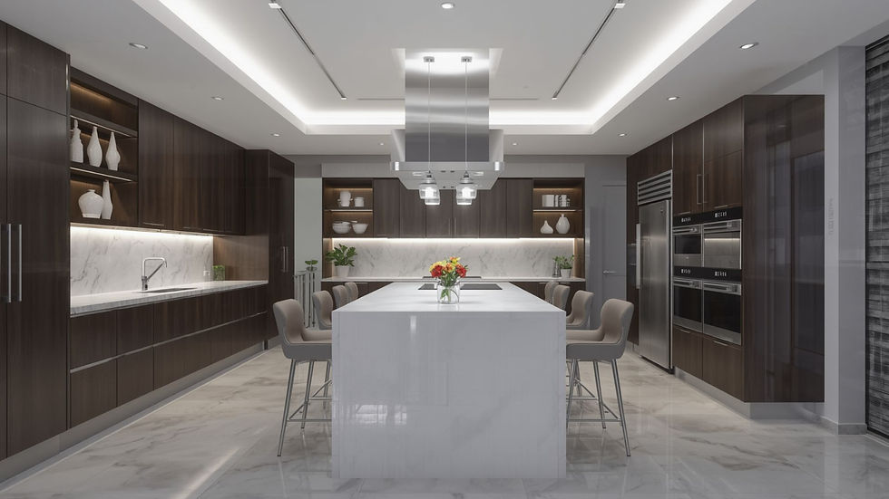 Compact Modular Kitchen Design