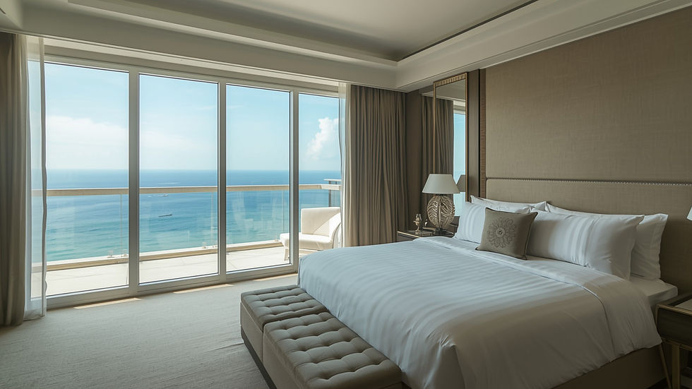 Serene Hotel-Style Bedrooms