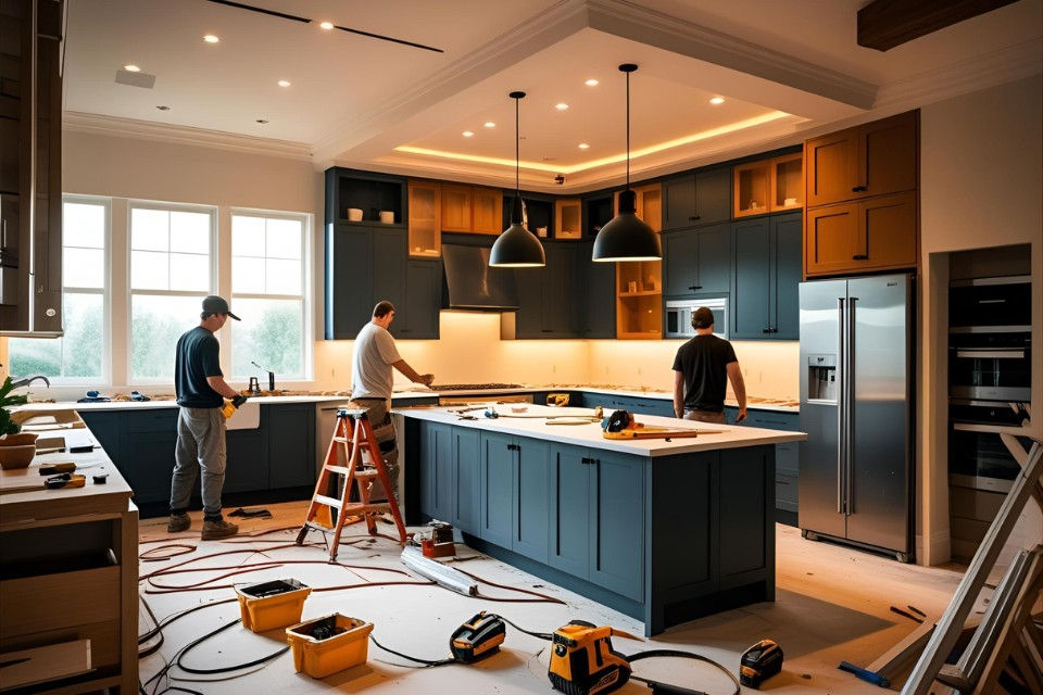 Labor Costs in a Smart Kitchen Renovation