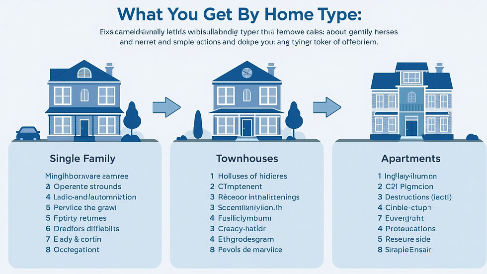 What You Get by Home Type