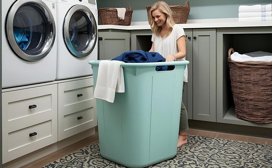 Anti-Microbial Laundry Baskets