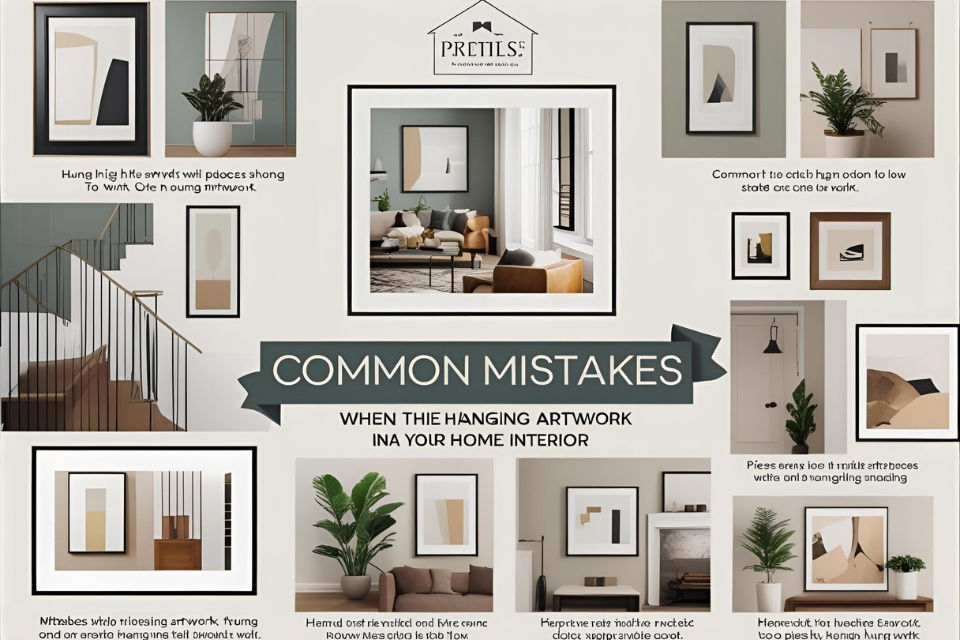 Common Mistakes to Avoid When Hanging Art