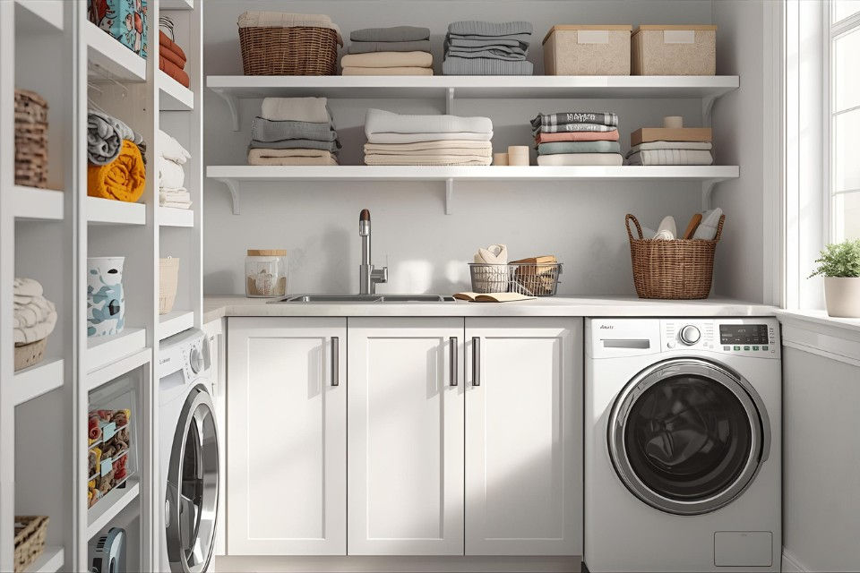 Laundry Room Organization Storage Solutions