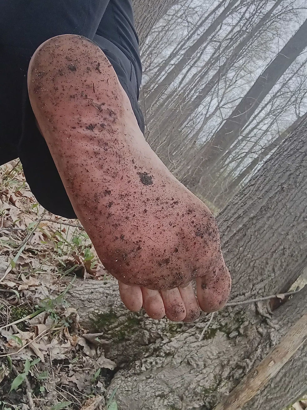 This was half way through my hike. Even after plenty of rain the night and morning before, this was it. Disappointing I know. 🤣