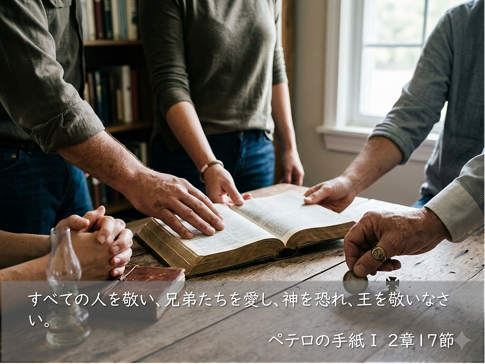 2026年3月1日 礼拝「神への責任、社会への責任」ルカ20：20～26